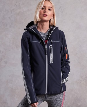 Superdry Polar Team Sport Trakker Női Kabát Sötétkék | NZLGO9642